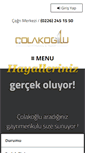 Mobile Screenshot of colakoglugayrimenkul.com